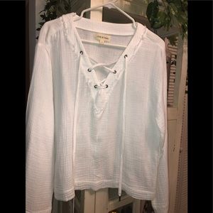 Cloth & Stone Tie Top